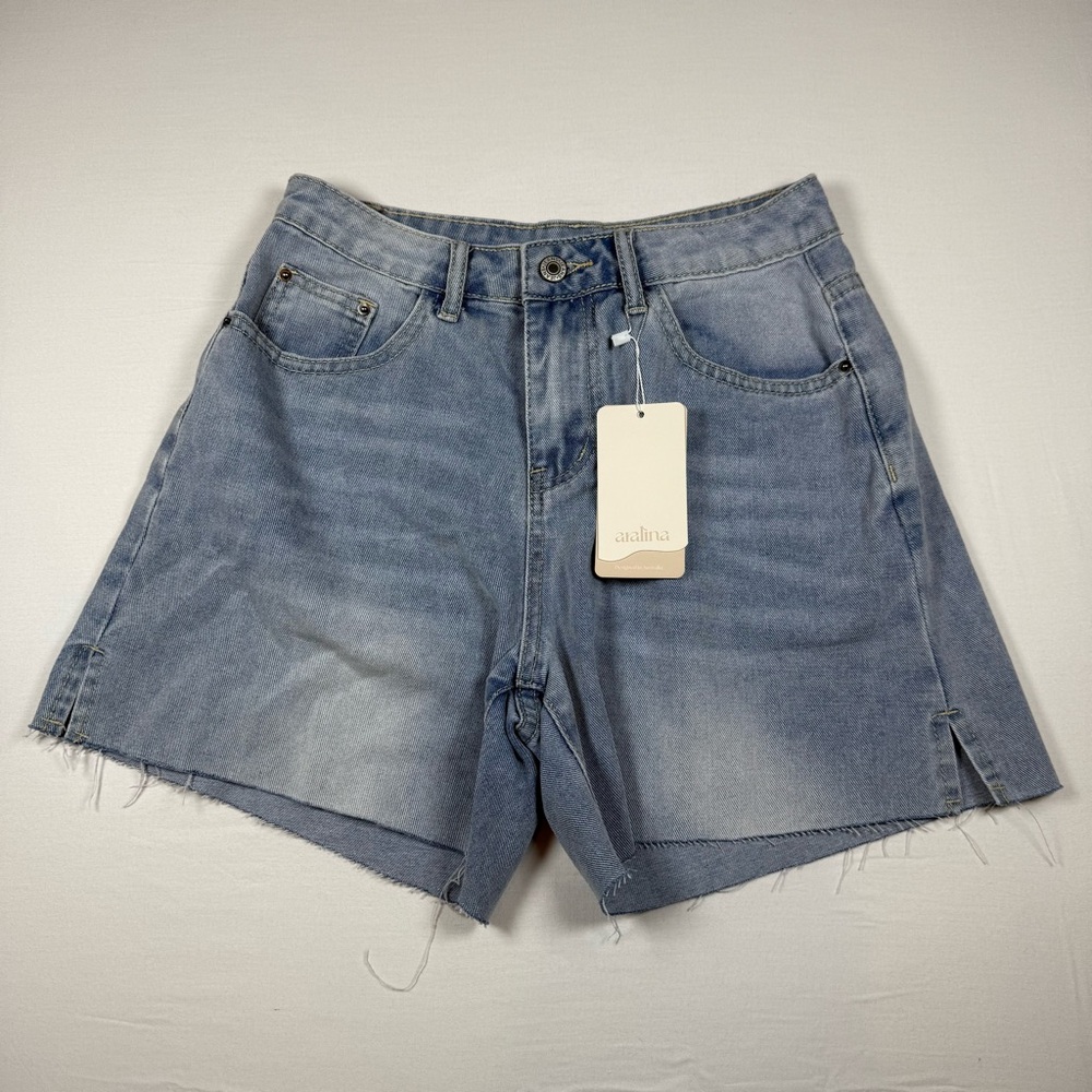 NEW ARALINA  Blue‎ Denim Shorts